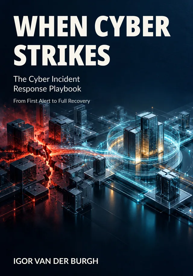 Front cover of When Cyber Strikes: The Cyber Incident Response Playbook by Igor van der Burgh